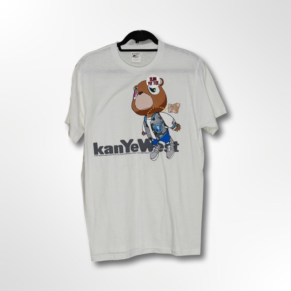 Vintage 2007 Kanye West Glow in the Dark Tour Shirt L - Picture 3 of 10